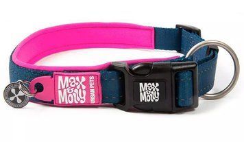 Нашийник Smart ID Collar - Matrix Pink/M 212084 фото