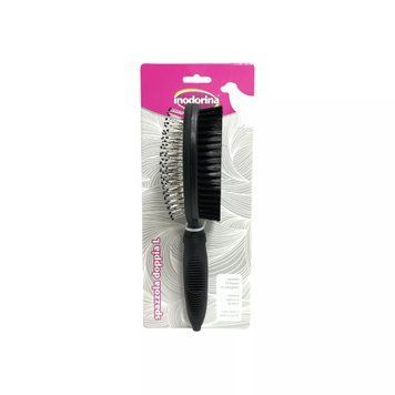 Inodorina Double Dog Brush - Щітка двостороння для собак та котів, L 650.0130.001 фото