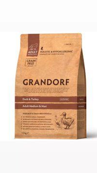 GD Dog Medium & Maxi Duck & Turkey 10 кг/ Грандорф качка та індичка для середніх та крупних порід 10 кг 94610 фото