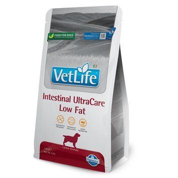 Сухий корм Vet Life Intestinal UltraCare Low Fat для собак дієтичне харчування з низькою жирністю при захворюванні ШКТ 1.5 кг LP LP185424 фото