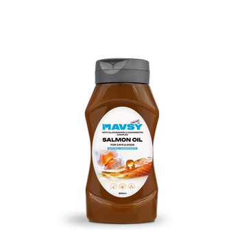 Salmon oil with glucosamine and chondroitin 300 ml bottle / Mavsy - Лососева олія з глюкозаміном і хондроїтином 300 мл (пляшка) 40574 фото