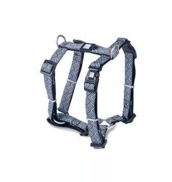 Max & Molly H-Harness - Mikonos Black/M - Макс та Молли Шлея для собак Міконос Чорний, розмір M 229015 фото
