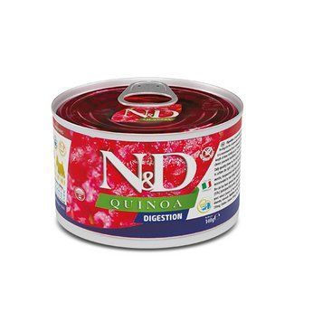 Вологий корм для собак Farmina N&D N&D Quinoa Digestion Lamb&Fennel Adult Mini дієтичне харчування у разі порушень травлення 140LP LP183677 фото