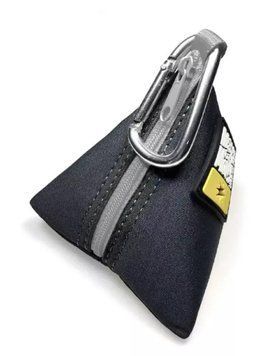 Сумка для пакетиків Сіра Poo Bag Carrier - Silver 703009 фото