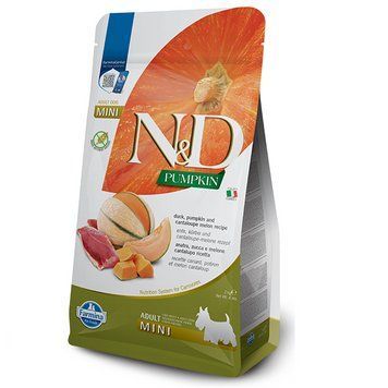Сухий корм Farmina Pumpkin Duck&Cantaloupe Adult Mini беззерновий для собак дрібних порід з качкою та динею 2 кг LP LP168802 фото